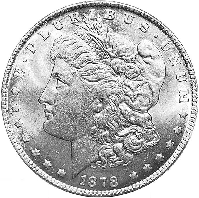 (1878 Morgan Dollar) Morgan Dollar 1 Coins Brilliant Uncirculated