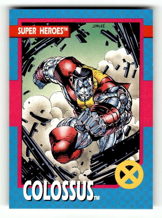 1992 Uncanny X-Men #25 Colossus Official Marvel Base Trading Card