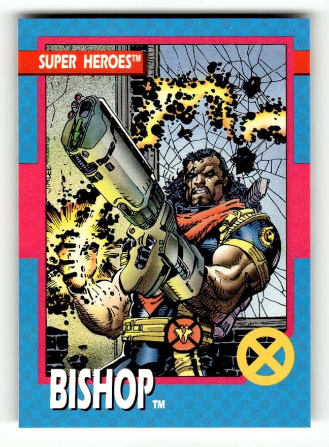 1992 Uncanny X-Men #38 Bishop Official Marvel Base Trading Card