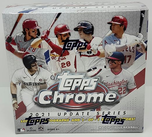 2021 Topps Chrome Update Baseball Mega Box