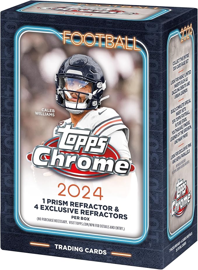 2024 Topps Chrome Football Value Box