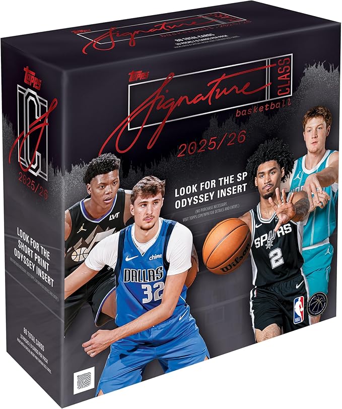2025-26 Topps Signature Class Basketball - Factory Sealed - Mega Box