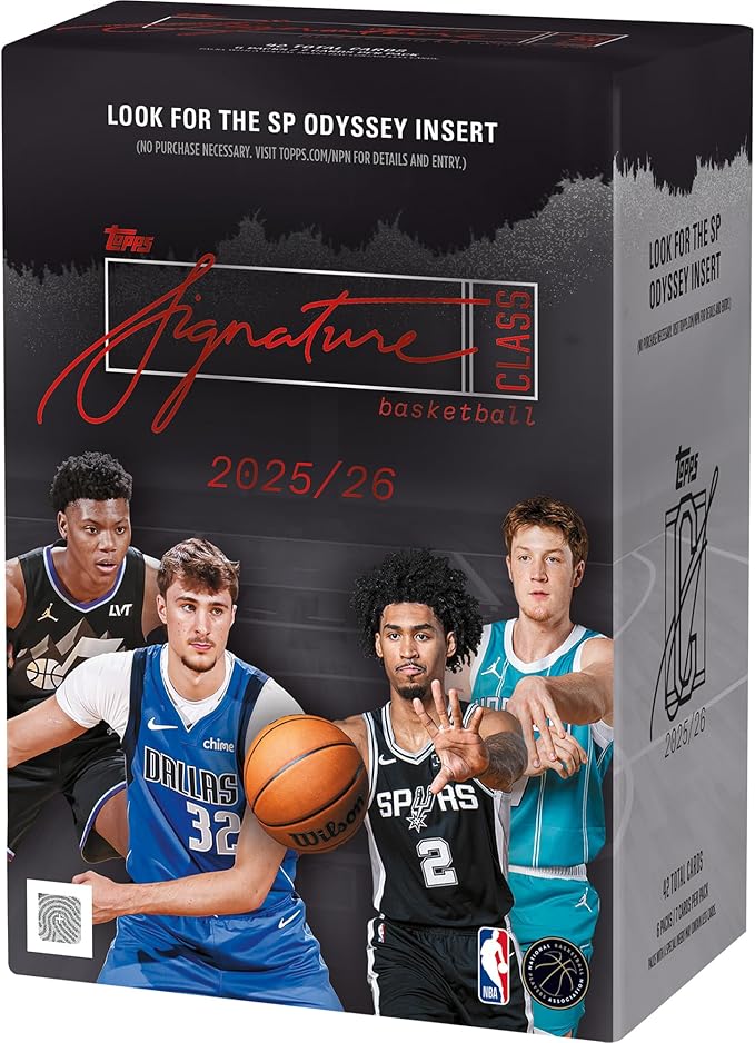 2025-26 Topps Signature Class Basketball - Factory Sealed - Value Box