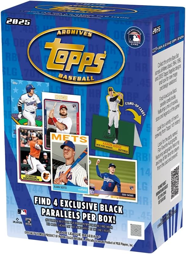 2025 Topps Archives Baseball - Factory Sealed - Value Box