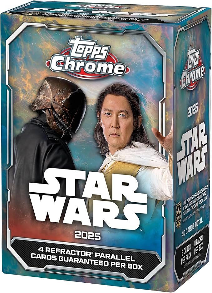 2025 Topps Chrome Star Wars - Factory Sealed - Value Box