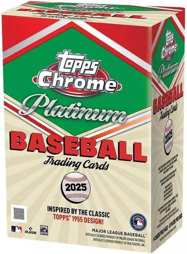 2025 Topps MLB Chrome Platinum 1955 Baseball Foil Blaster Value Box