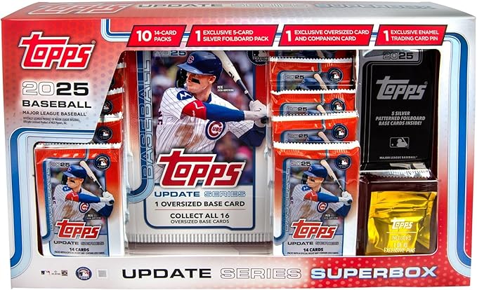 2025 Topps Trading Card Games Updates Baseball Super Box