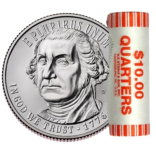 2026 D Revolutionary War Quarter 40 Coin Roll Semiquincentennial Coin Collection SemiQ Uncirculated