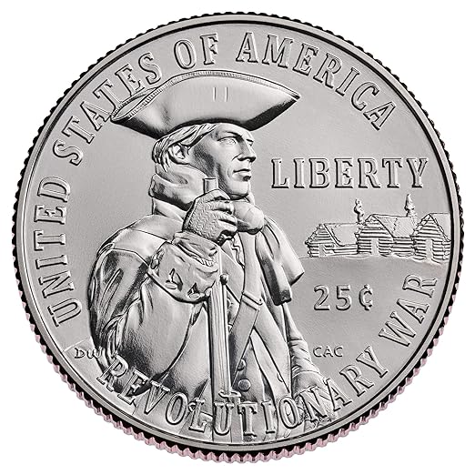 2026 P, D Revolutionary War Quarter 2 Coin Set Semiquincentennial Coin Collection Uncirculated