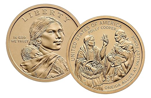 2026 P & D Sacagawea Dollar $1 Coins Brilliant Uncirculated