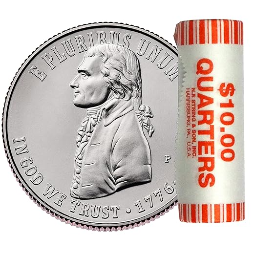 2026 P Declaration of Independence Quarter 40 Coin Roll Semiquincentennial Coin Collection SemiQ Uncirculated