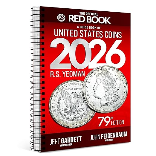 2026 - Starter 3 Coin Collection of Indian Penny, Buffalo Nickel and Steel Cent with the 2026 Red Book Guide to Coins 79th Edition Circulated Collection Seller Uncirculated