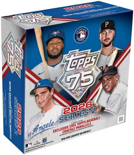 2026 Topps Series 2 Baseball Sealed Mega Box (14 Packs/Box)