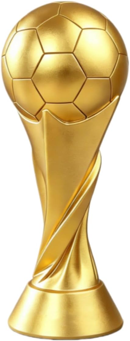 8 Inch Tall World Cup Trophy Replica | Football Award, Champion Soccer Trophy, For Soccer Fans