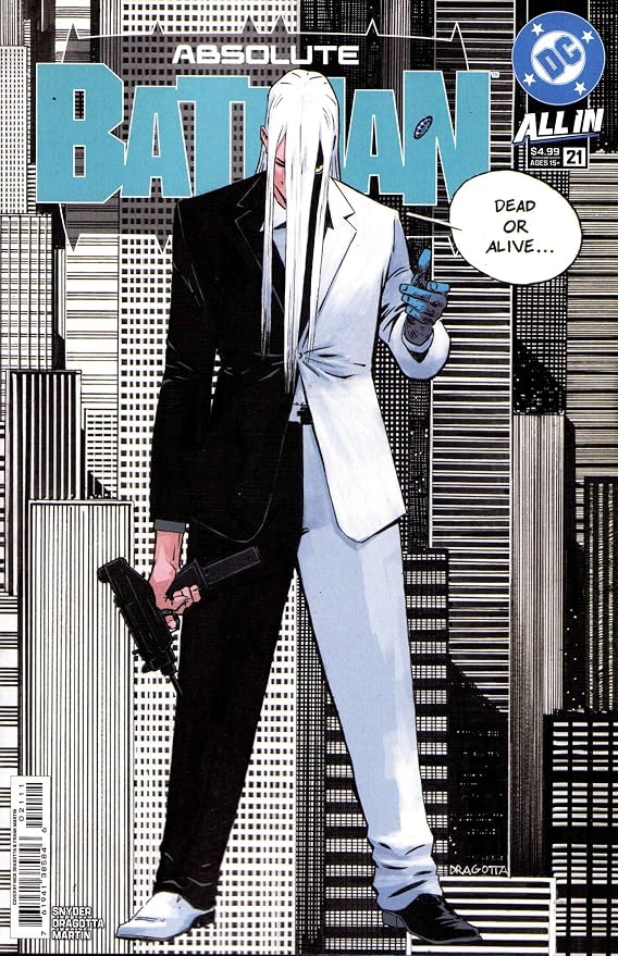 Absolute Batman #21A VF/NM ; DC comic book | All In Scott Snyder Two-Face