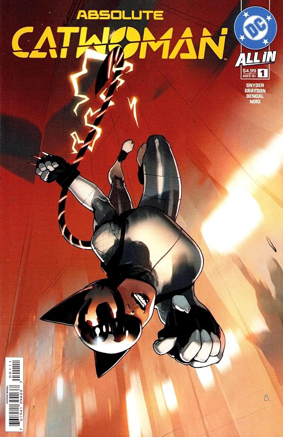 Absolute Catwoman #1A VF/NM ; DC comic book | 1st Print All In Scott Snyder