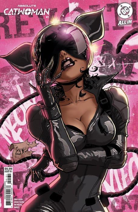 Absolute Catwoman #1C VF/NM ; DC comic book | Kaare Andrews Variant