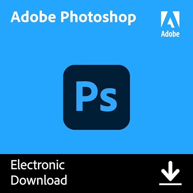 Adobe Photoshop | Photo, Image, and Design Editing Software | 1-Month Subscription with Auto-Renewal, PC/Mac