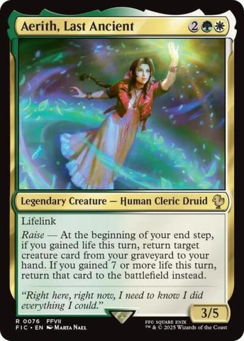 Aerith, Last Ancient (Commander: Final Fantasy)
