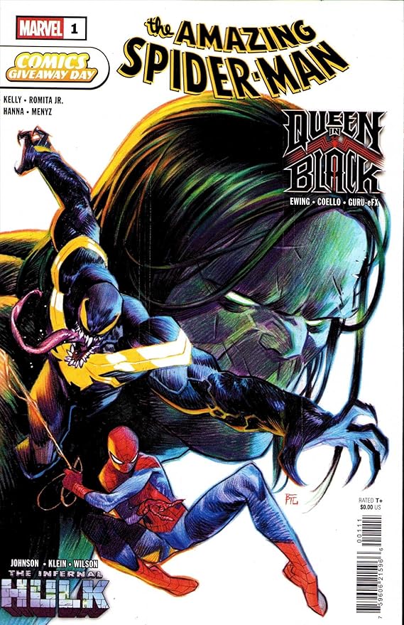 Amazing Spider-Man 1000/Queen in Black #CGD 2026 VF/NM ; Marvel comic book | 1 Venom