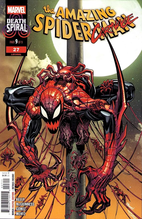 Amazing Spider-Man, The (7th Series) #27 VF/NM ; Marvel comic book | 991 Death Spiral 9 Carnage 1st Print