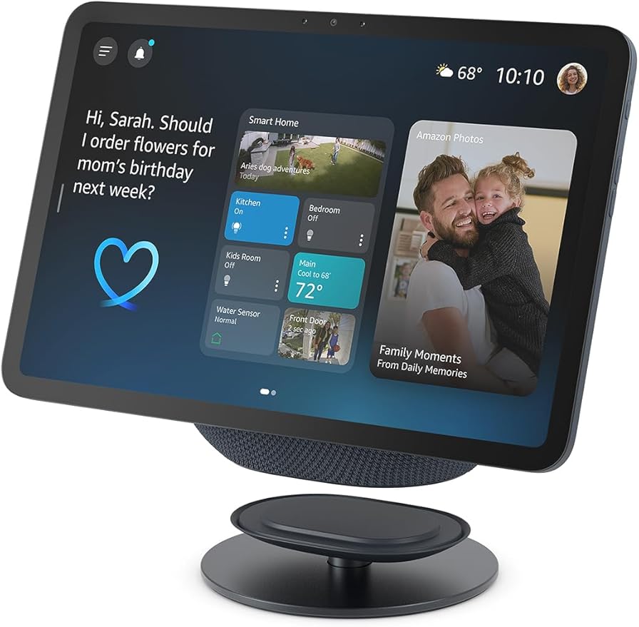Amazon Adjustable Stand | Designed for Amazon Echo Show 8 & 11 (2025 releases, sold separately) | Graphite