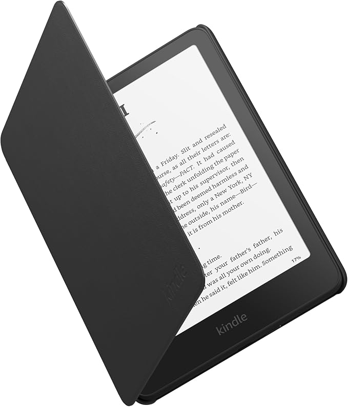Amazon Plant-Based Leather Case- Lightweight, Protective Cover Designed with Sustainability in Mind for Kindle Paperwhite and Kindle Colorsoft