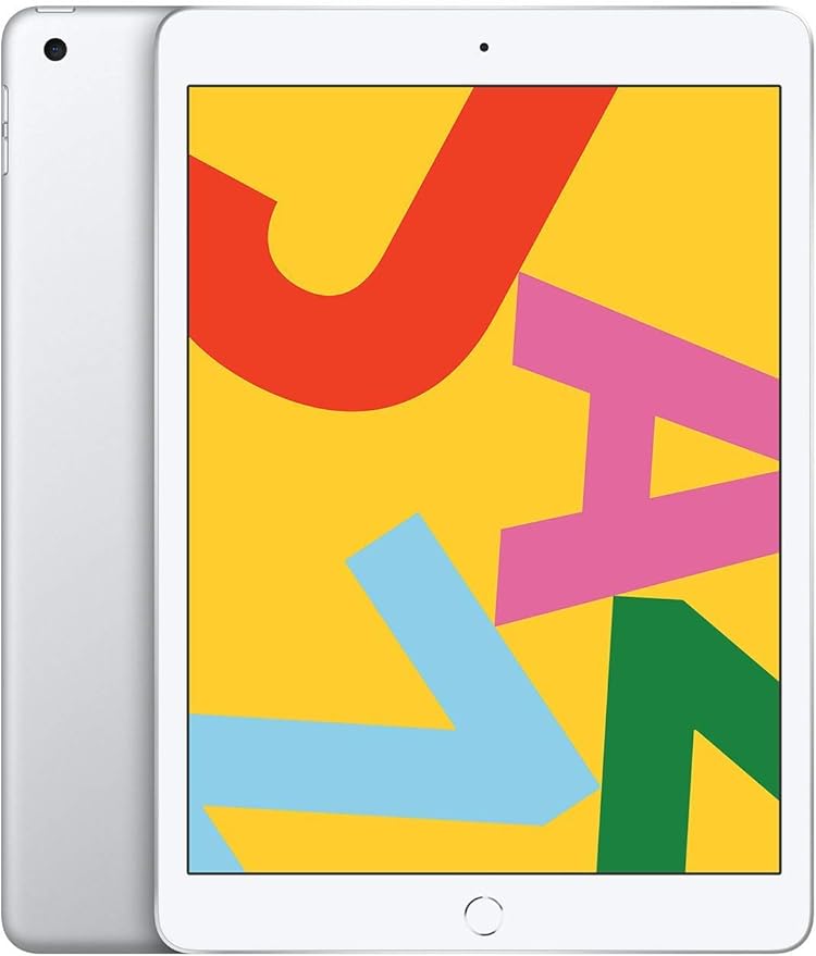 Apple 2019 iPad (10.2-inch, Wi-Fi, 32GB) - Silver (Renewed Premium)