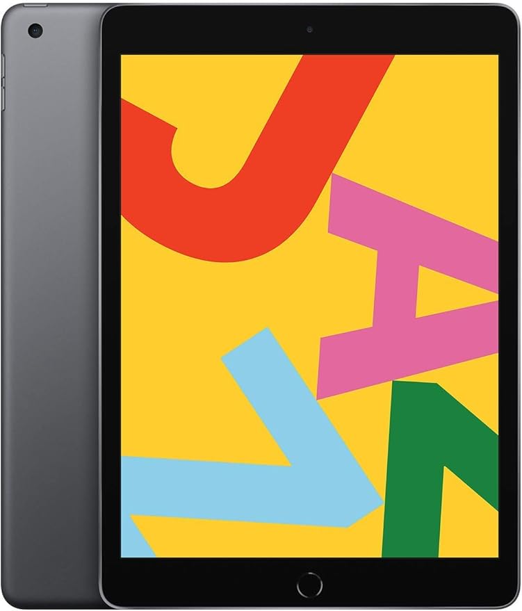 Apple 2019 iPad (10.2-inch, Wi-Fi, 32GB) - Space Gray (Renewed Premium)