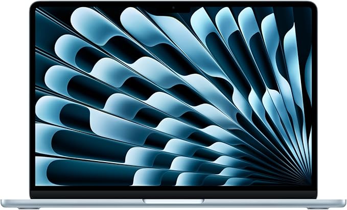 Apple 2025 MacBook Air with Apple M4 Chip, 13-inch, 16GB Unified Memory, 256GB SSD Storage, Sky Blue (Renewed)