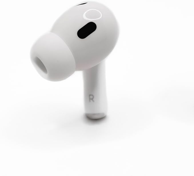 Apple AirPods Pro 2nd Gen (USB-C) - Right Replacement AirPod (A3047) - White (Renewed)