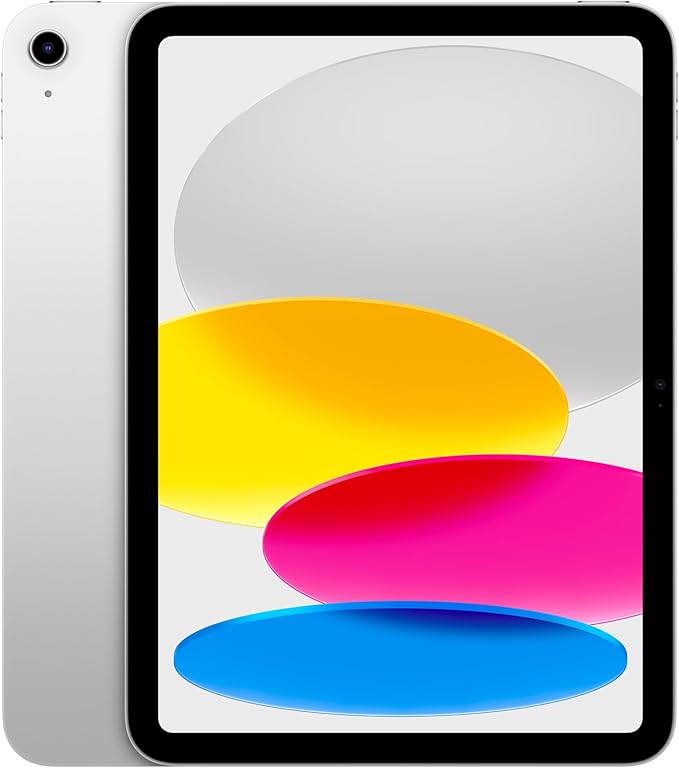 Apple iPad 11-inch: A16 chip, 11-inch Model, Liquid Retina Display, 128GB, Wi-Fi 6, 12MP Front/12MP Back Camera, Touch ID, All-Day Battery Life — Silver