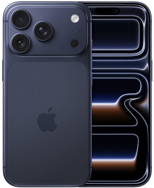 Apple iPhone 17 Pro, US Version, 512GB, eSIM, Deep Blue- Unlocked (Renewed Premium)