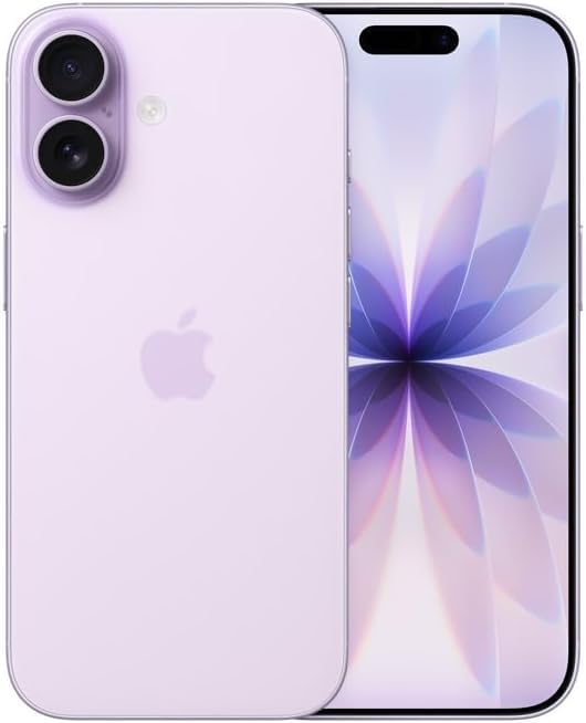 Apple iPhone 17, US Version, 256GB, eSIM, Lavender- Unlocked (Renewed)
