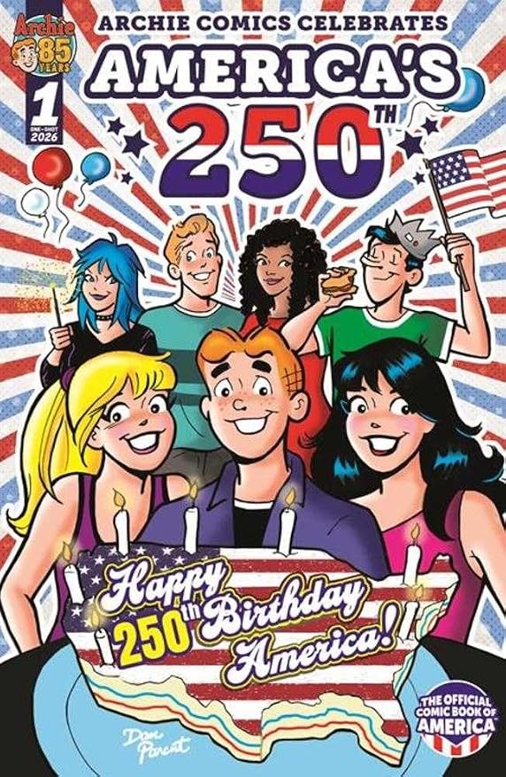 Archie Comics Celebrates America's 250th #1A Archie