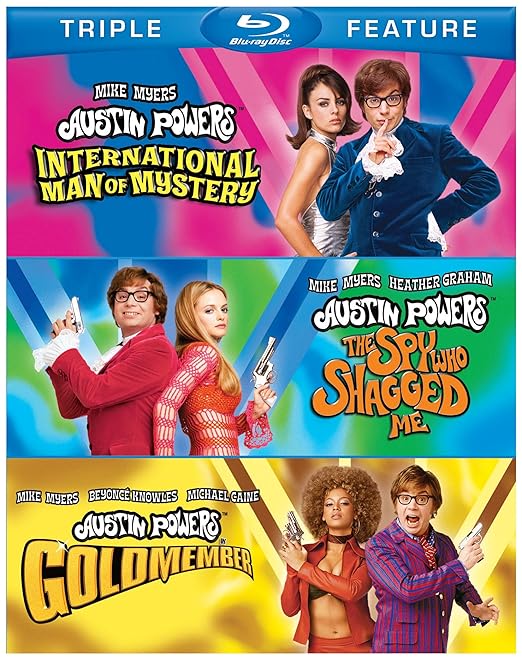 Austin Powers: International Man of Mystery / Austin Powers: Spy Who Shagged Me, The / Austin Powers: Goldmember (BD) (3FE)