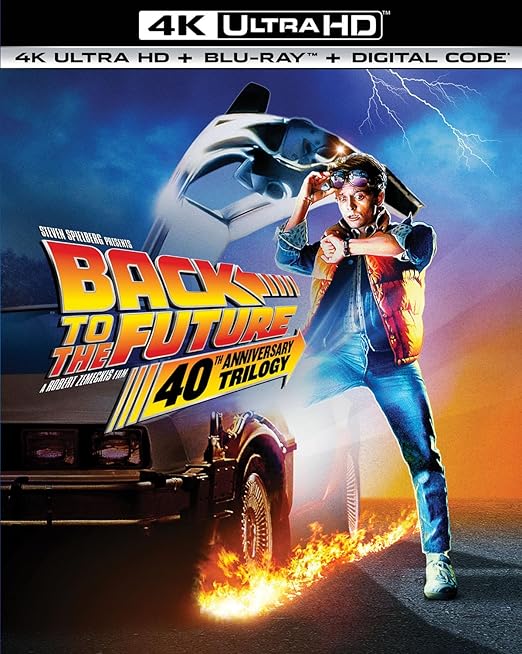 Back to the Future Trilogy - 40th Anniversary Edition 4K Ultra HD + Blu-ray + Digital