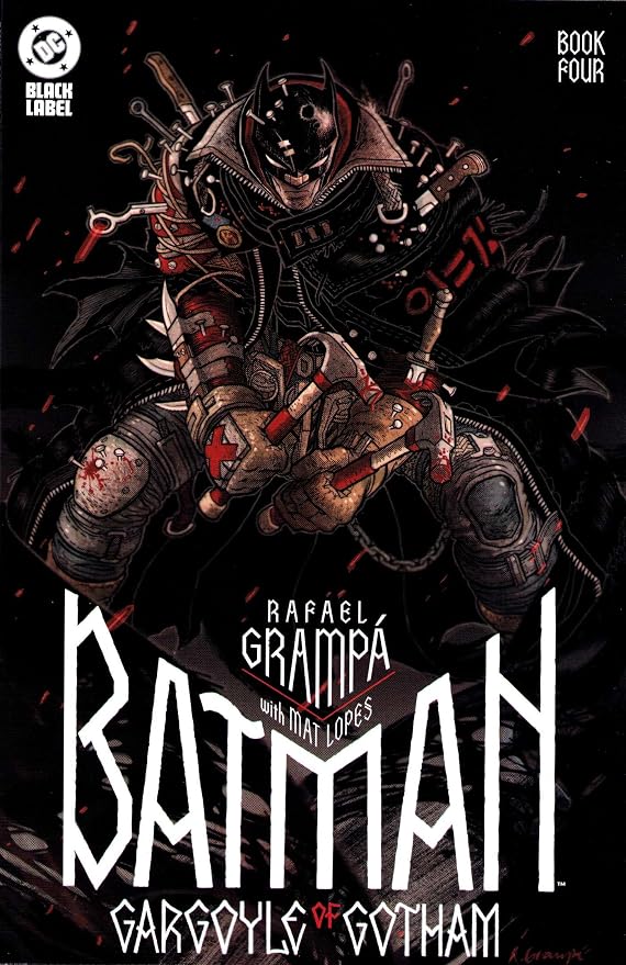 Batman: Gargoyle of Gotham #4A VF/NM ; DC comic book | Last Issue Rafael Grampa
