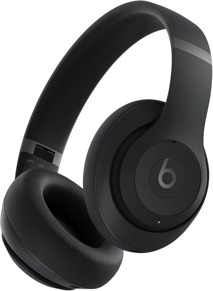 Beats Studio Pro Premium Wireless Over-Ear Headphones- Up to 40-Hour Battery Life, Active Noise Cancelling, Great for Travel & Commuting, USB-C Lossless Audio, Apple & Android Compatible -Black