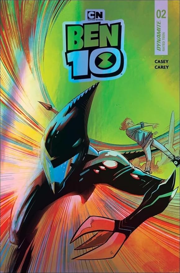 Ben 10 (Dynamite) #2R VF/NM ; Dynamite comic book | FOC 1:10 Variant Foil