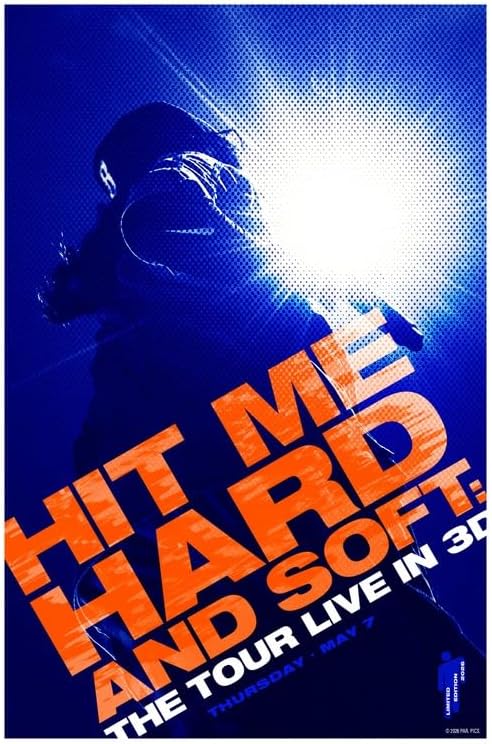 BILLIE EILISH: Hit Me Hard and Soft - The Tour - 12"x18" Original Promo Movie Poster LE 2026