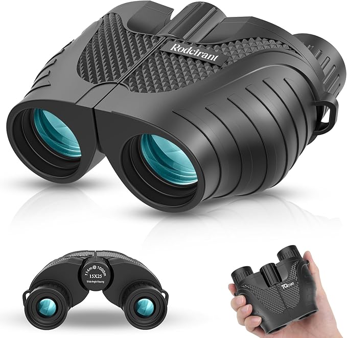 Binoculars 15x25 for Adults,High Powered Easy Focus Binoculars with Low Light Vision for Bird Watching,Travel and Concerts,Sightseeing and Sport Games