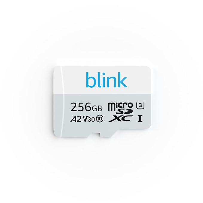 Blink MicroSD card for local video storage with Blink Sync Module XR