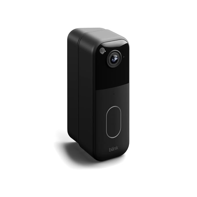 Blink Video Doorbell Corner Mount – Black