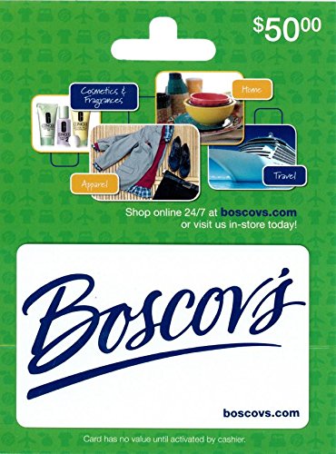 Boscov's Physical Gift Card - $50