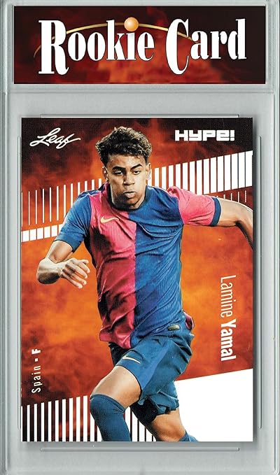 Certified Mint+ Lamine Yamal 2024 Leaf HYPE! #164 Only 5000 Made Rookie Card Barcelona F.C.