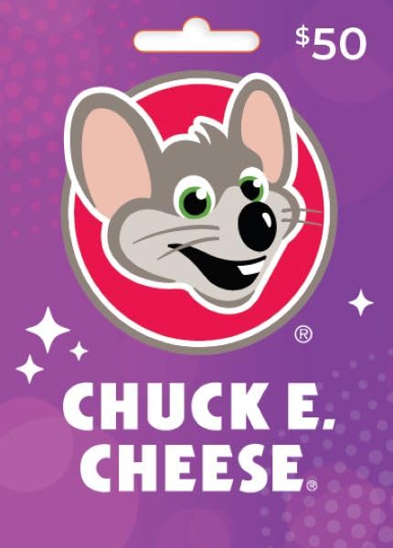 Chuck E. Cheese Physical Gift Card