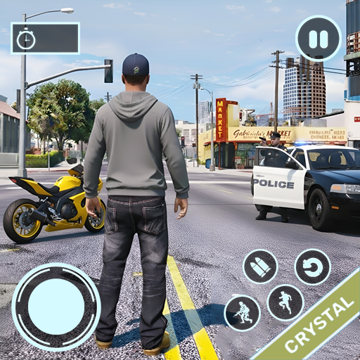 City Gangster Offline Urban City 3D Game – Crystal