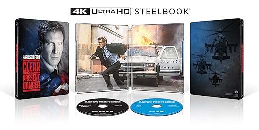 Clear and Present Danger (Limited Edition Steelbook) [4K UHD +Blu-Ray]