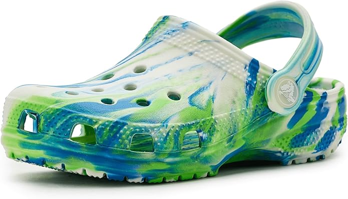 Crocs Unisex-Child Classic Watercolor Marbled Clog